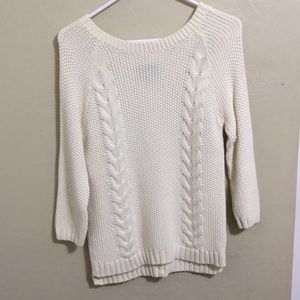 White sweater